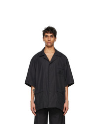 Balenciaga Black Pajama Short Sleeve Shirt