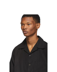 Prada Black Poplin Shirt