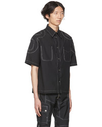 Gmbh Black Recycled Polyester Shirt