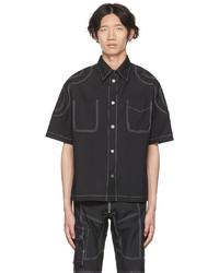 Gmbh Black Recycled Polyester Shirt