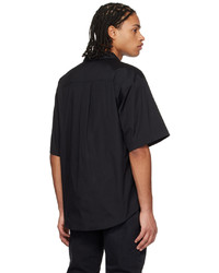 DSQUARED2 Black Surfboard Bowling Shirt