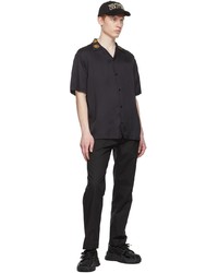 VERSACE JEANS COUTURE Black Viscose Shirt