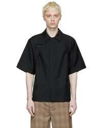 Givenchy Black Wool Mohair Shirt