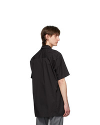 Cornerstone Black Zip Short Sleeve Shirt