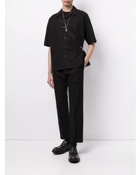 Solid Homme Chest Patch Pocket Shirt
