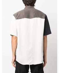 Song For The Mute Colour Block Short Sleeve Shirt