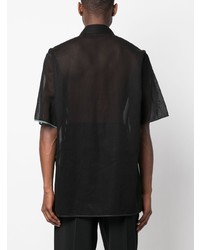 Jil Sander Contrasting Border Short Sleee Shirt