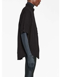 Balenciaga Crinkled Short Sleeve Shirt