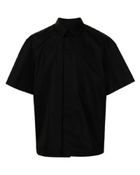 Jil Sander Eyelet Detailed Short Sleeve Shirt