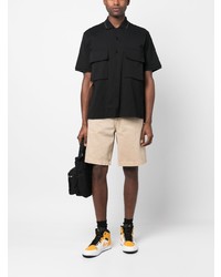 Sacai Layered Detail Short Sleeved Shirt