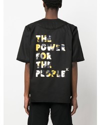 The Power for the People Little Baseball Short Sleeve Shirt