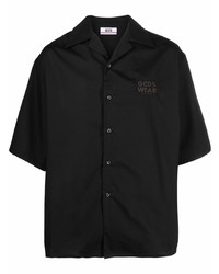 Gcds Logo Embroidered Short Sleeve Shirt