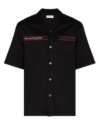 Alexander McQueen Logo Tape Short Sleeve Shirt