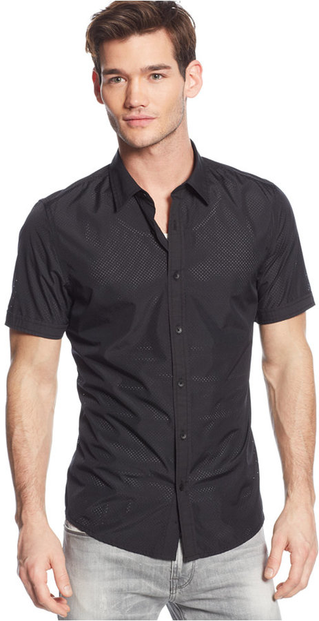 guess mesh shirt