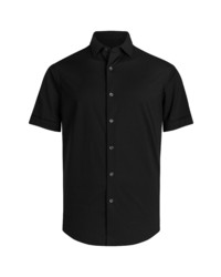 Bugatchi Ooohcotton Short Sleeve Button Up Shirt