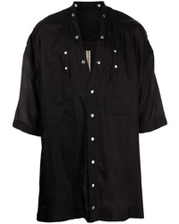 Rick Owens Oversized Short Sleeve Shirt