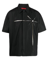 Kusikohc Pleat Detail Short Sleeve Shirt