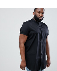 ASOS DESIGN Plus Regular Fit Shirt In Super Longline