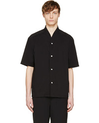 SASQUATCHfabrix. Sasquatchfabrix Black Slim Collar Shirt