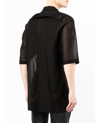 Rick Owens Semi Sheer Button Up Shirt