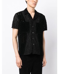 Andersson Bell Short Sleeve Lace Shirt