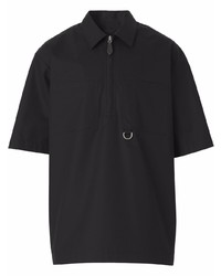 Burberry Short Sleeve Zip Fastening Shirt