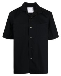 Sacai Short Sleeved Cotton Shirt