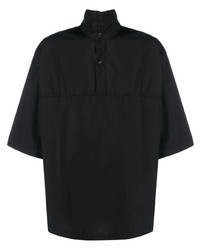 Lemaire Stand Up Collar Short Sleeved Shirt