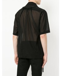 Julius Strap Detail Short Sleeve Shirt