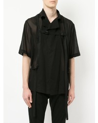 Julius Strap Detail Short Sleeve Shirt