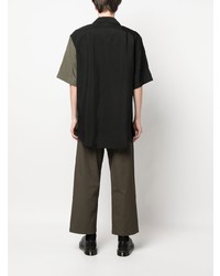 Song For The Mute Two Tone Camp Collar Shirt