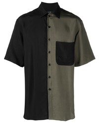 Song For The Mute Two Tone Camp Collar Shirt