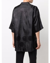 Acne Studios Woven Jaquard Dots Short Sleeve Shirt