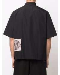 Givenchy X Chito Logo Patch Short Sleeve Shirt