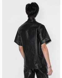 Tokyo James X Homecoming Faux Leather Shirt