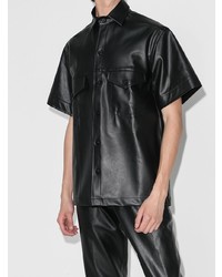 Tokyo James X Homecoming Faux Leather Shirt