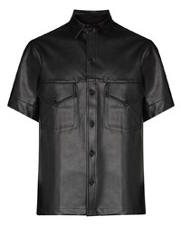 Tokyo James X Homecoming Faux Leather Shirt