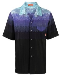 Missoni Zigzag Pattern Short Sleeve Shirt