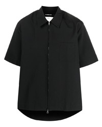 Song For The Mute Zip Up Short Sleeve Shirt