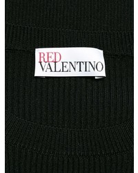 RED Valentino Button Down Sleeve Jumper