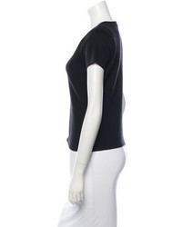 Calvin Klein Collection Cashmere Short Sleeve Sweater