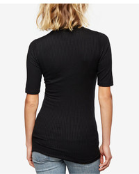 A Pea in the Pod Maternity Short Sleeve Turtleneck