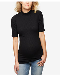 A Pea in the Pod Maternity Short Sleeve Turtleneck