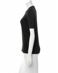 Isabel Marant Metallic Short Sleeve Sweater W Tags
