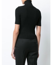 Boutique Moschino Ribbed Zip Jumper