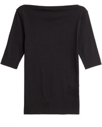 Ralph Lauren Black Label Short Sleeve Cotton Top