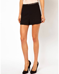 Asos Petite Shorts With Studded Waist