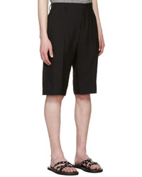 Lanvin Black Cotton Shorts
