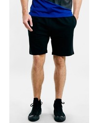 Topman Black Jersey Knit Shorts