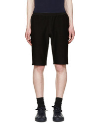 Jil Sander Black Jersey Shorts